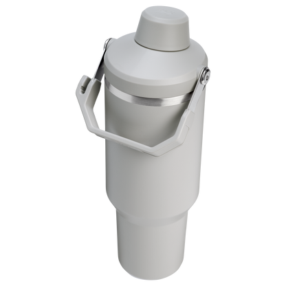 Stanley 40 OZ Ice Flow Fast Flow Insulated Tumbler In Ash Grey