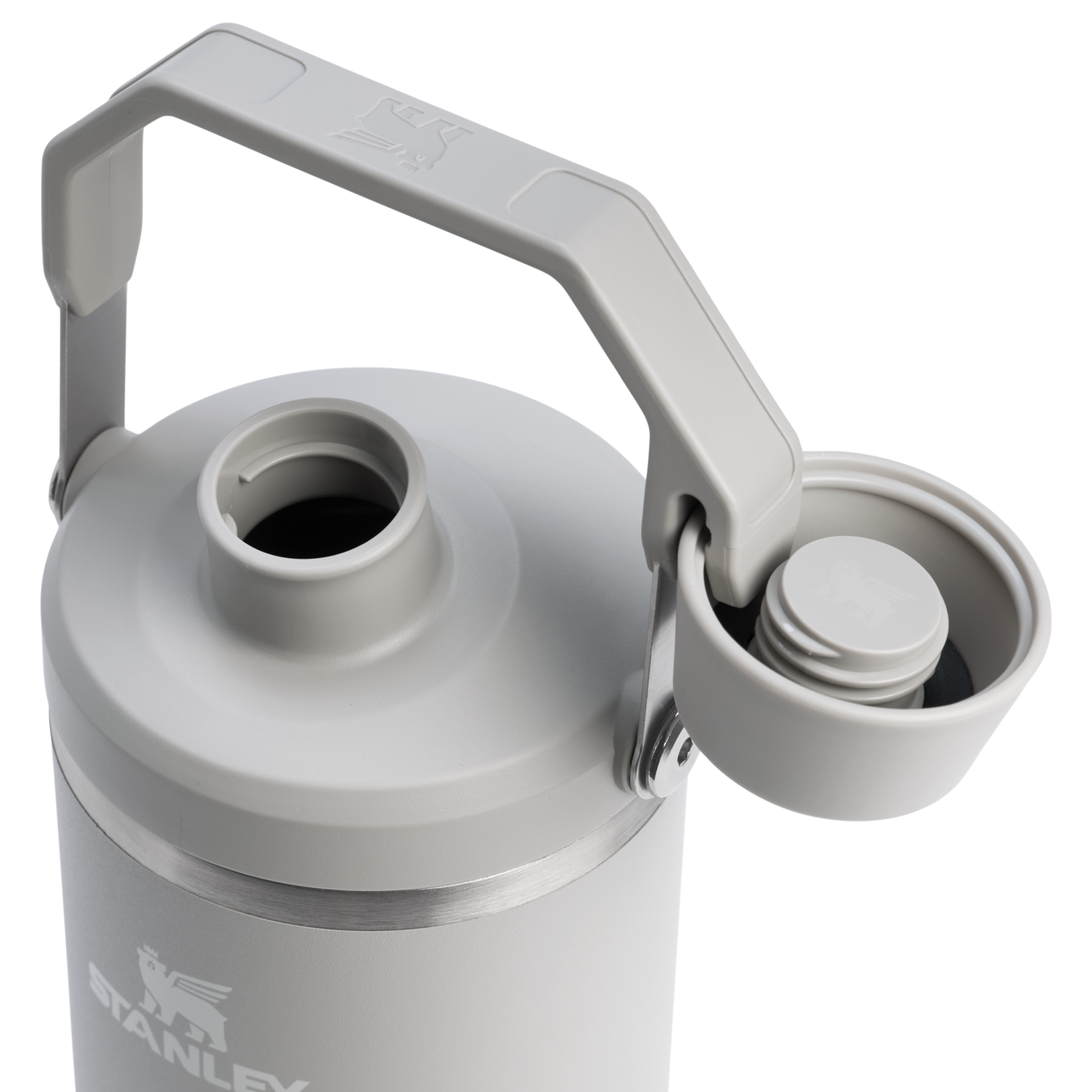 Stanley 40 OZ Ice Flow Fast Flow Insulated Tumbler In Ash Grey