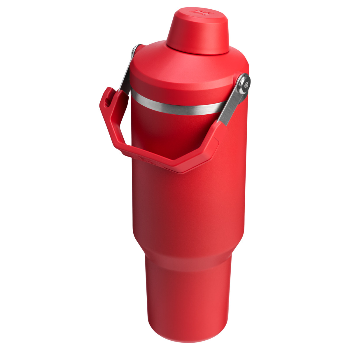 Stanley 40 OZ Ice Flow Fast Flow Insulated Tumbler In Chili Red