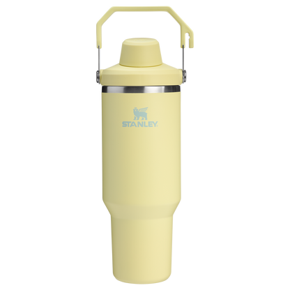 Stanley 40 OZ Ice Flow Fast Flow Insulated Tumbler In Pomelo Yellow