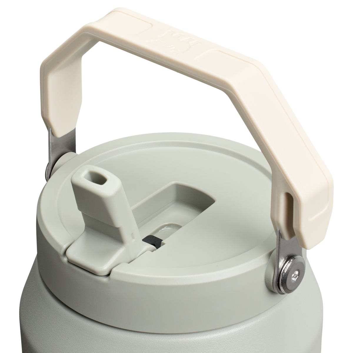Stanley 64 OZ IceFlow Flip Straw Water Jug In Sage Grey