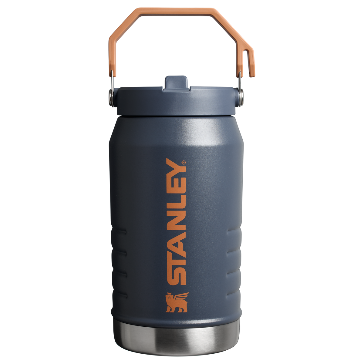 Stanley 64 OZ IceFlow Flip Straw Water Jug In Twilight Blue