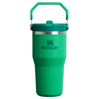 Stanley 20 OZ IceFlow Flip Straw Insulated Tumbler In Meadow Green
