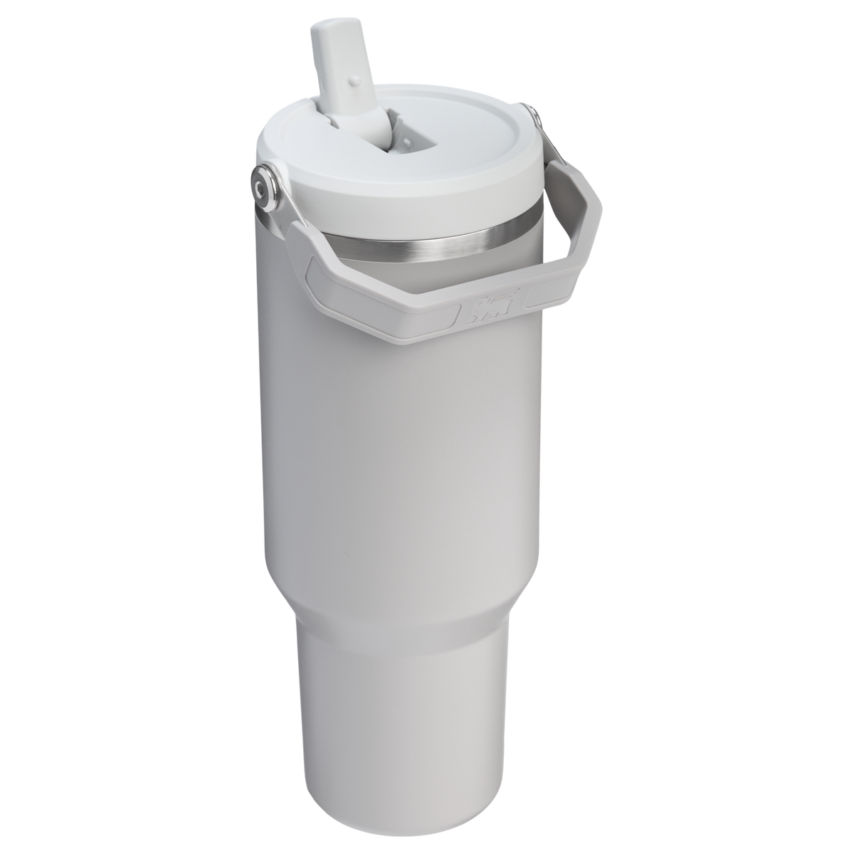 Stanley 40 OZ IceFlow Flip Straw Water Bottle In Ash Grey