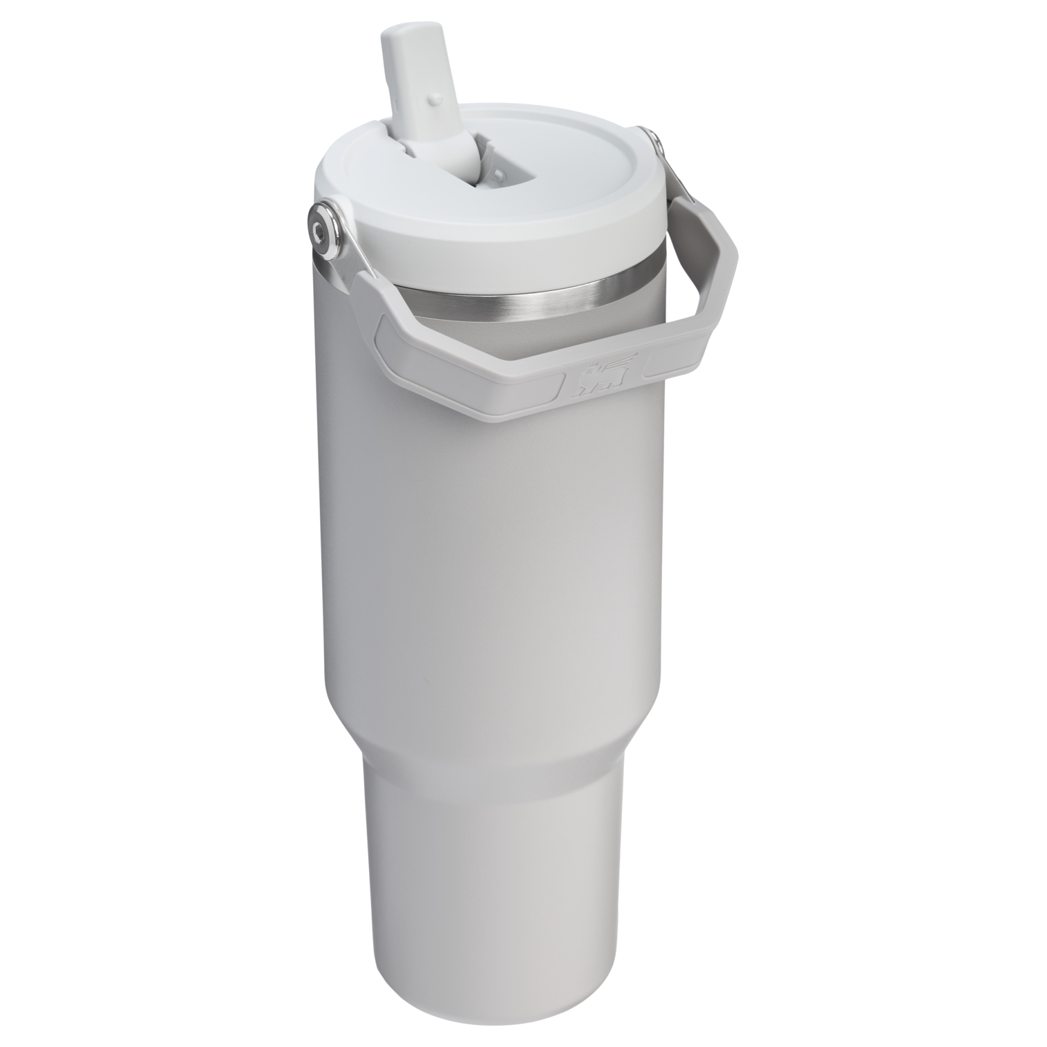 Stanley 40 OZ IceFlow Flip Straw Water Bottle In Ash Grey