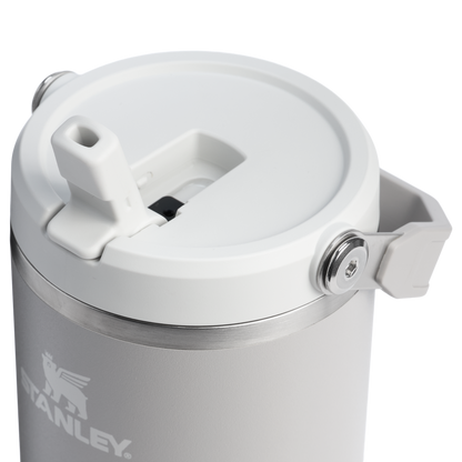 Stanley 40 OZ IceFlow Flip Straw Water Bottle In Ash Grey