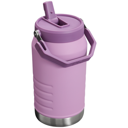 Stanley IceFlow 64 oz Stainless Steel Tumbler in Lilac with flip straw lid