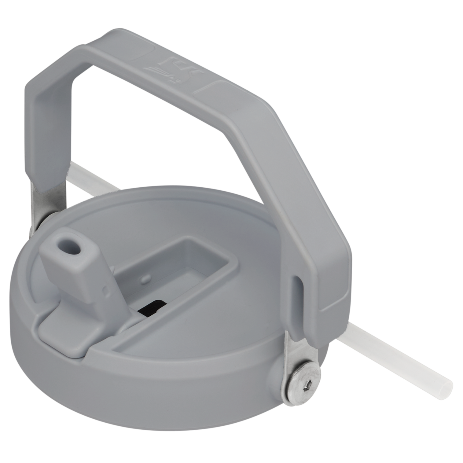 The Classic IceFlow Flip Straw Tumbler Lid In Polar White