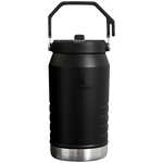 Stanley IceFlow 64 oz Stainless Steel Tumbler in Black with flip straw lid