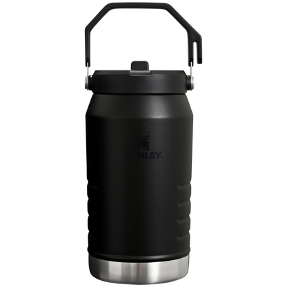 Stanley IceFlow 64 oz Stainless Steel Tumbler in Black with flip straw lid
