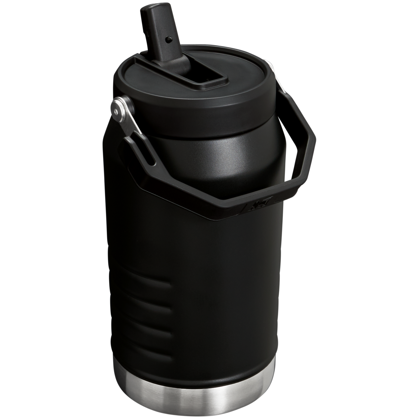 Stanley IceFlow 64 oz Stainless Steel Tumbler in Black with flip straw lid