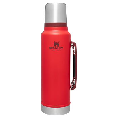 The Stanley Legendary Classic Vacuum Bottle in 1.5 QT in Lava Red