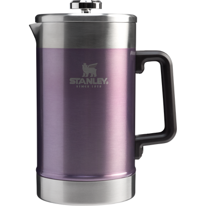 Stanley Stay-Hot French Press 48 OZ In Wisteria Shine Purple