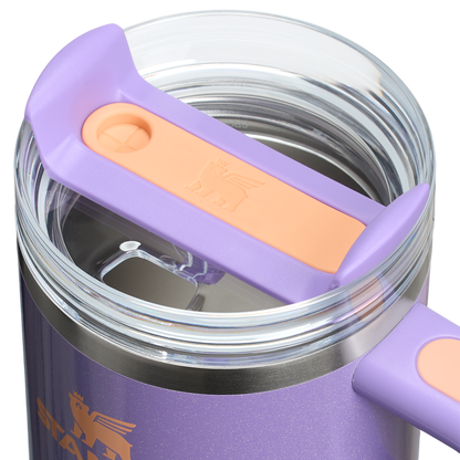 Stanley 20 OZ New Frequency Quencher Insulated Tumbler Cup In Periwinkle Shimmer Purple