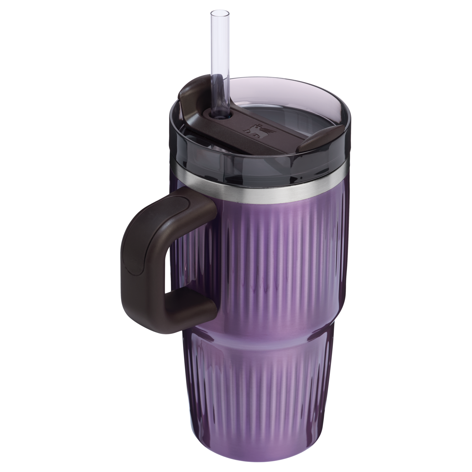 Stanley 20 OZ Quencher Fluted Insulate Tumbler In WIsteria Purple