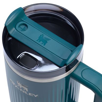 Stanley 40 OZ Quencher Fluted Insulate Tumbler In Marina Blue