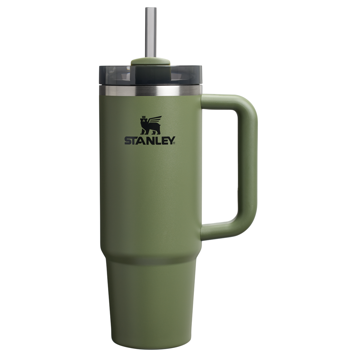 Stanley Quencher H2.O FlowState Tumbler Cup 30 OZ In Dried Pine Green