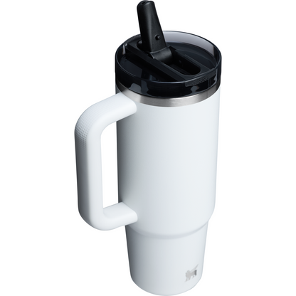 Stanley Quencher ProTour Flip Straw Tumbler Cup 30 OZ In Chalk White