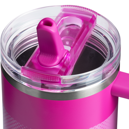 The Stanley Quencher ProTour Flip Straw Tumbler 30OZ Cup In Vivid Violet Fade