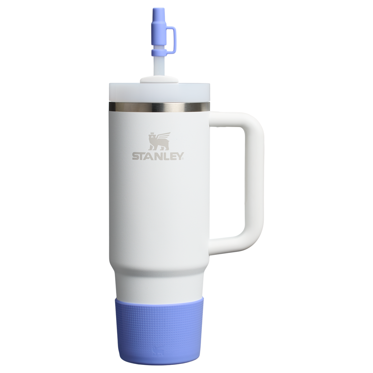 Stanley Quencher Tumbler Boot & Straw Cover For 20 to 30 OZ Cups In Hydrangea Purple