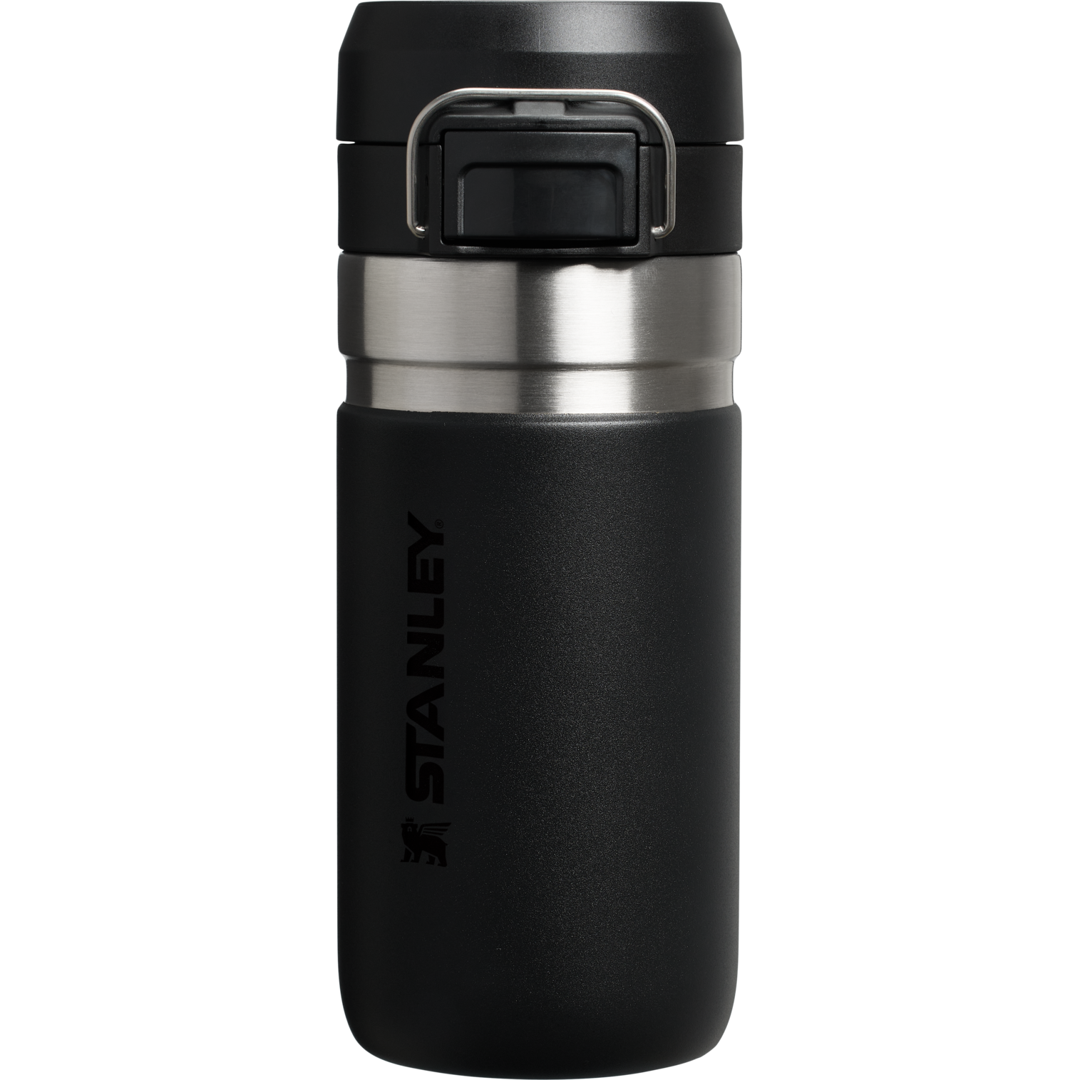 Stanley 16 OZ Quick Flip Go Water Bottle In Black