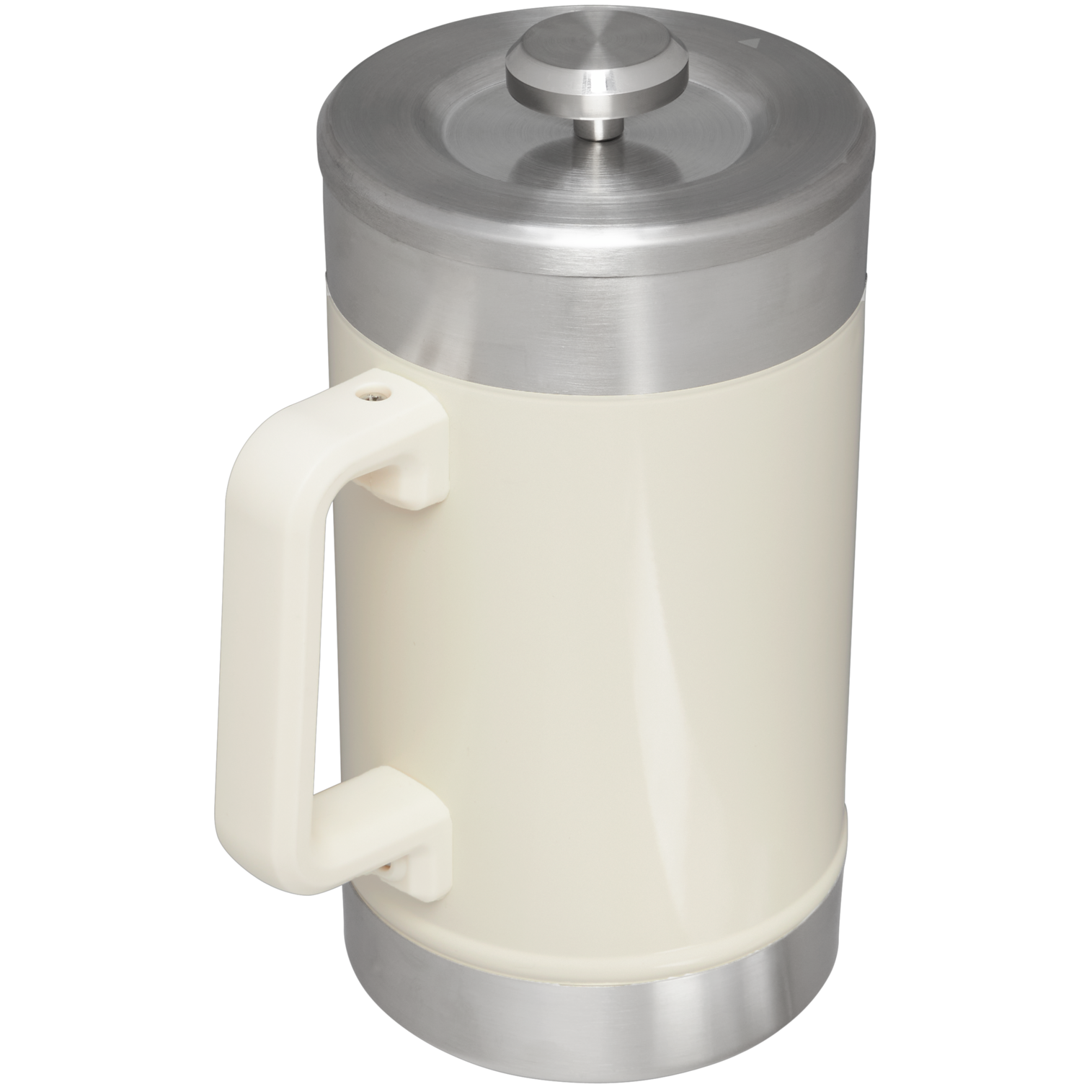Stanley Stay-Hot French Press 48 OZ In Cream Gloss White