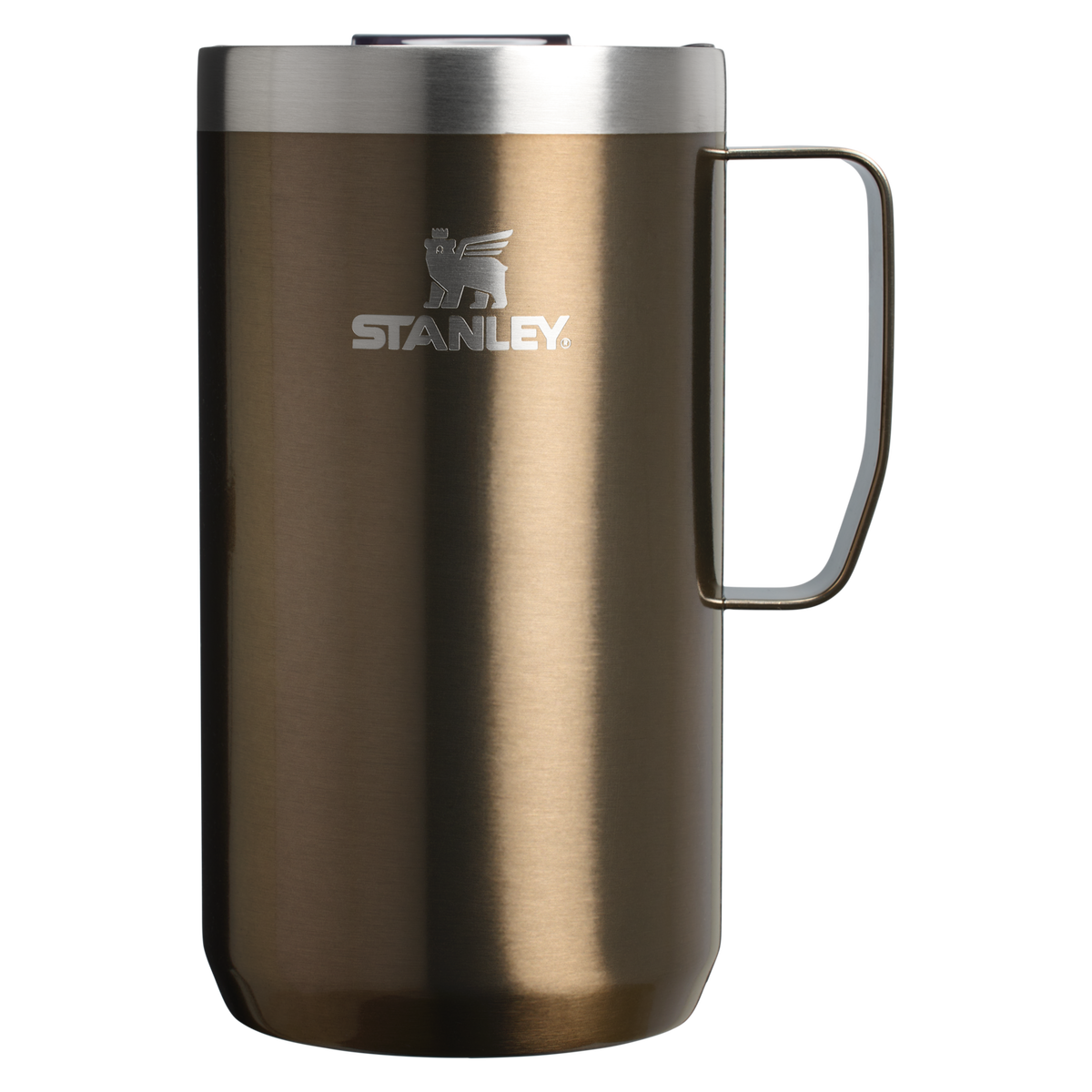 Stanley 24 OZ Everyday Camp Insulated Mug In Gunmetal Shine