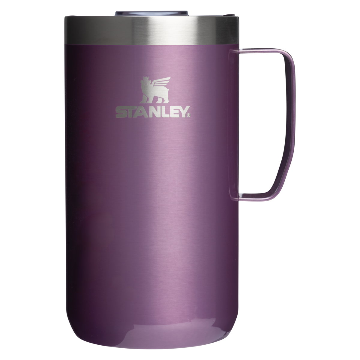Stanley 24 OZ Everyday Camp Insulated Mug In Wisteria Purple