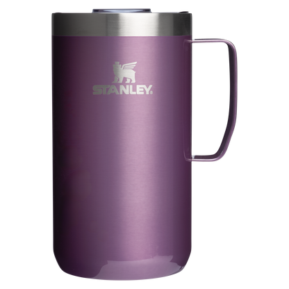 Stanley 24 OZ Everyday Camp Insulated Mug In Wisteria Purple