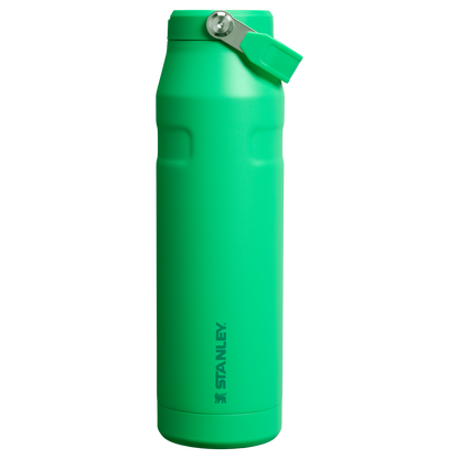 Stanley 36 OZ IceFlow Aerolight Water Bottle With Flip Straw In Meadow Green