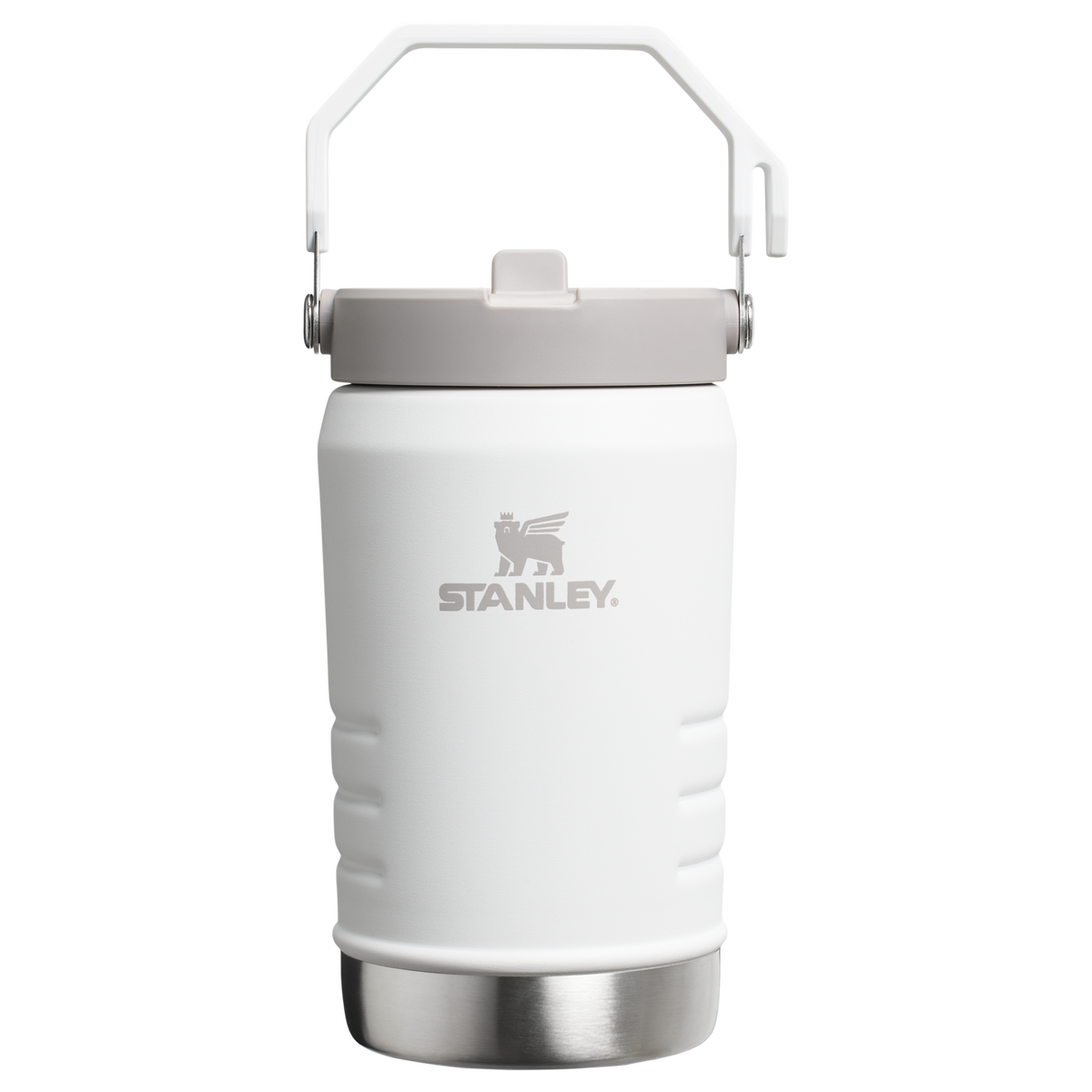 Stanley IceFlow 40 oz Stainless Steel Tumbler in Frost White with Flip Straw Lid