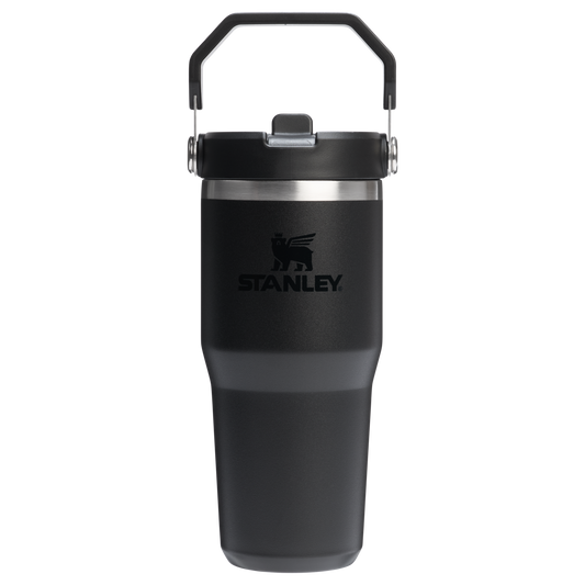 Stanley 14 OZ IceFlow Flip Straw Tumbler In Black