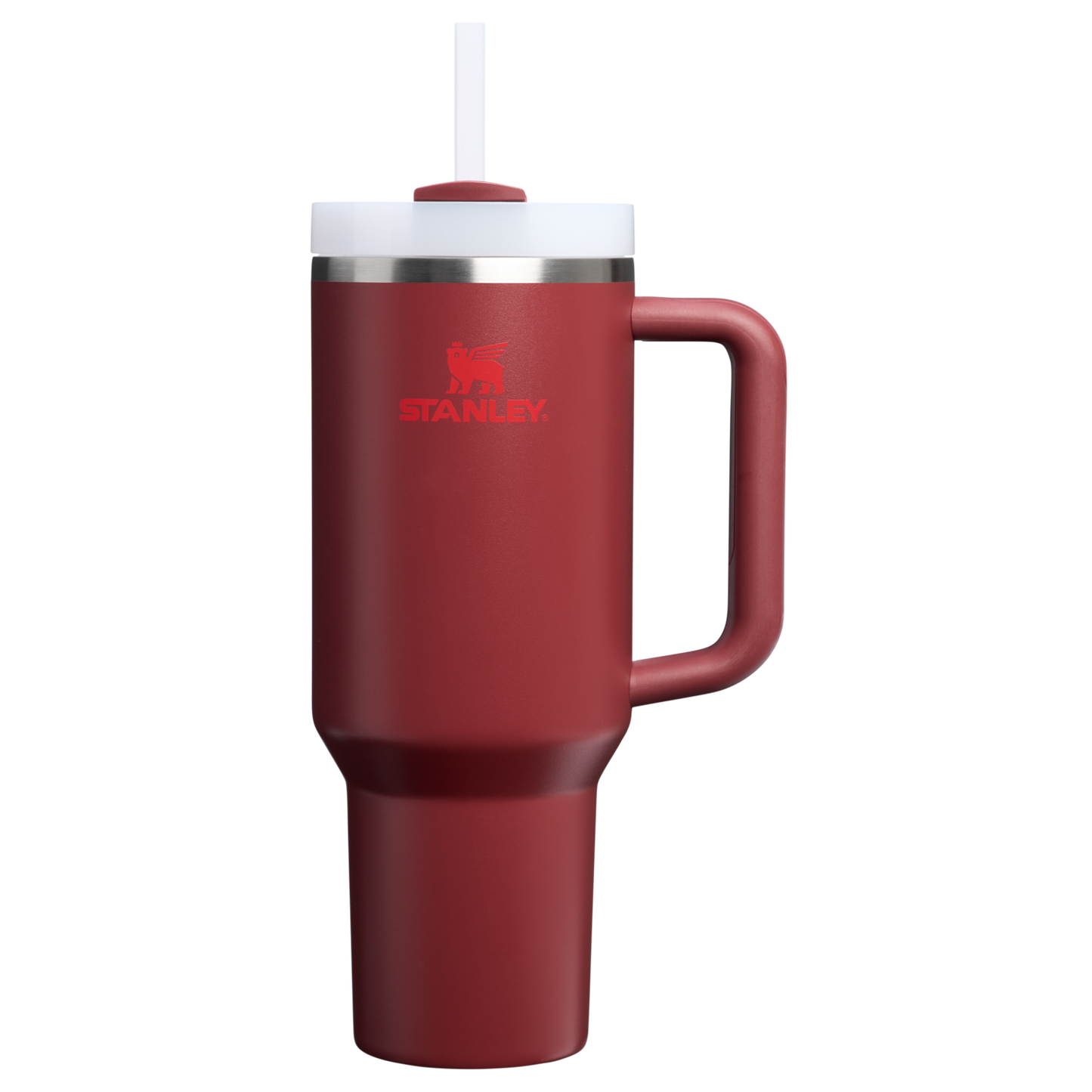 Stanley 40 OZ Quencher ProTour Flip Straw Stainless Steel Tumbler In Cranberry Red