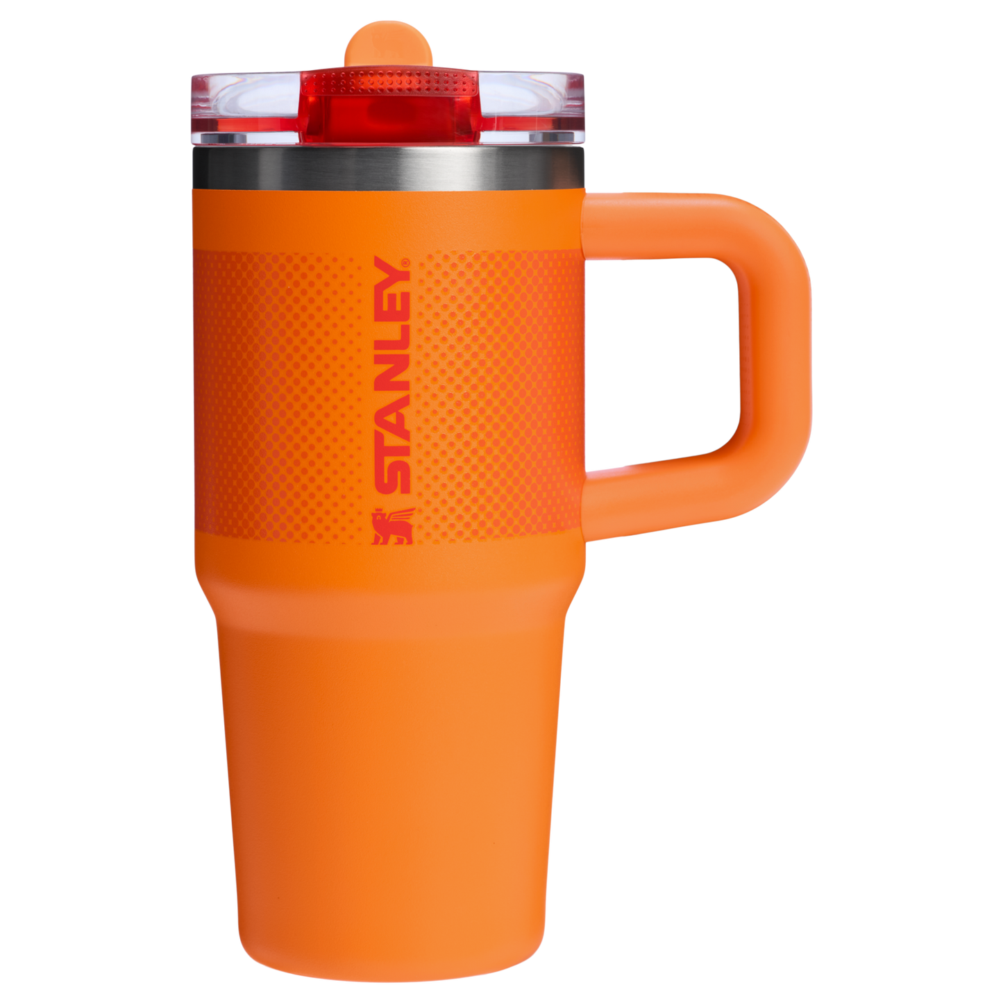 Stanley 14 OZ Quencher ProTour Flip Straw Insulated Tumbler In Goldenrod Orange