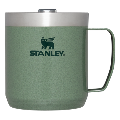 Stanley 12 OZ Stay Hot Camp Mug In Hammertone Green