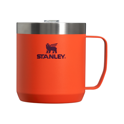 Stanlye 12 OZ Stay Hot Insulated Mug in Tigerlily Orange