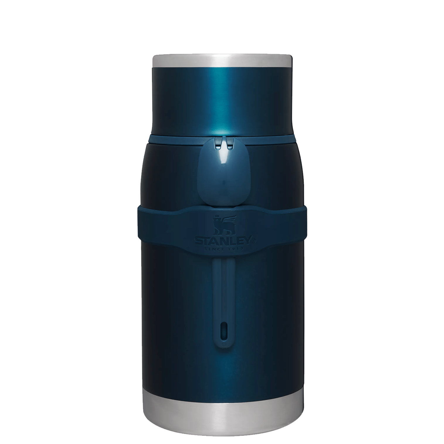 Stanley 36 oz To-Go Food Jar with Spork in Blue Glow