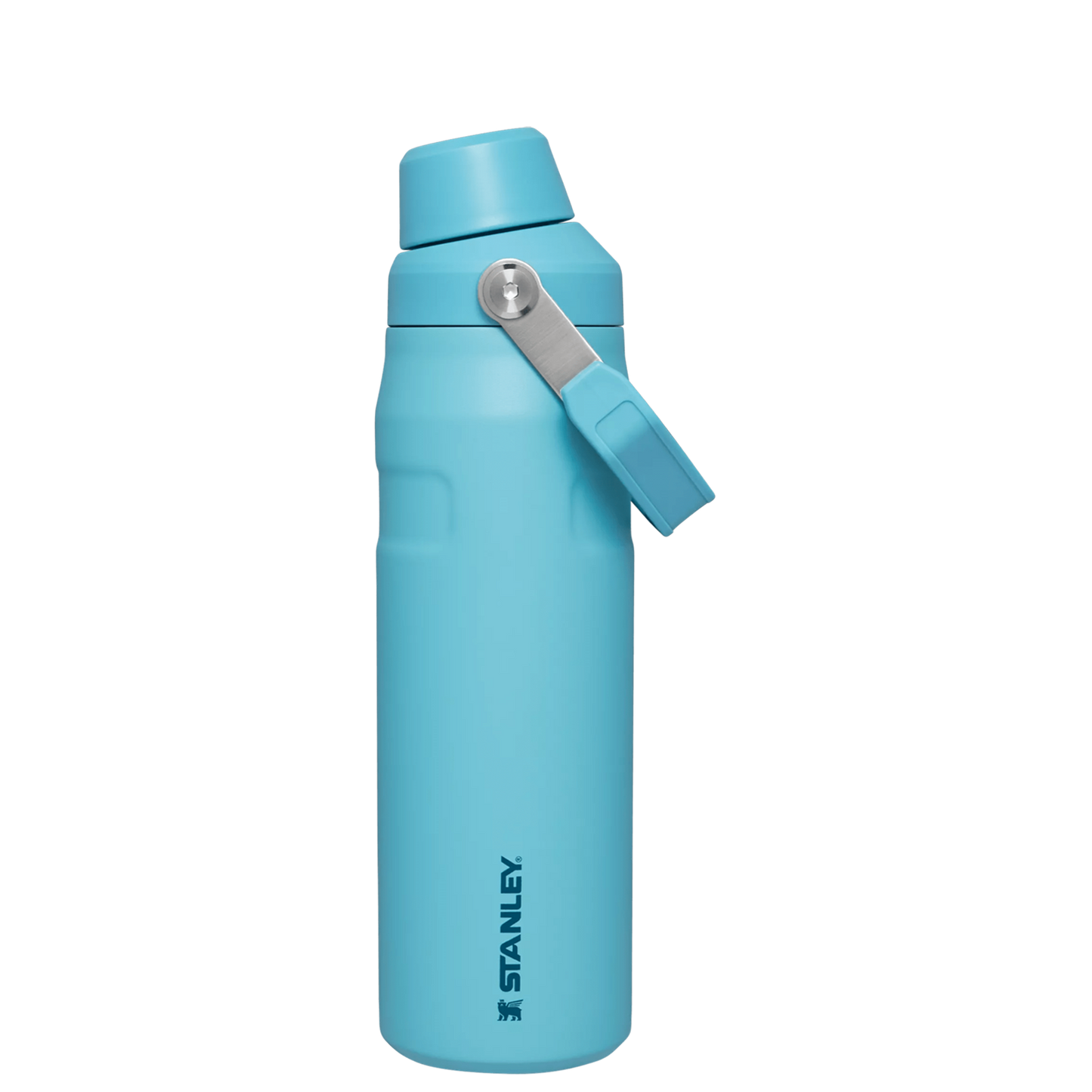 Stanley IceFlow Water Bottle with Fast Flow Lid 24 OZ In Pool Blue