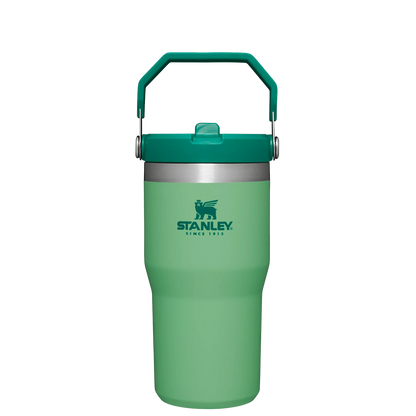 Stanley The IceFlow FlipStraw Tumbler Water Bottle 20 OZ In Jade